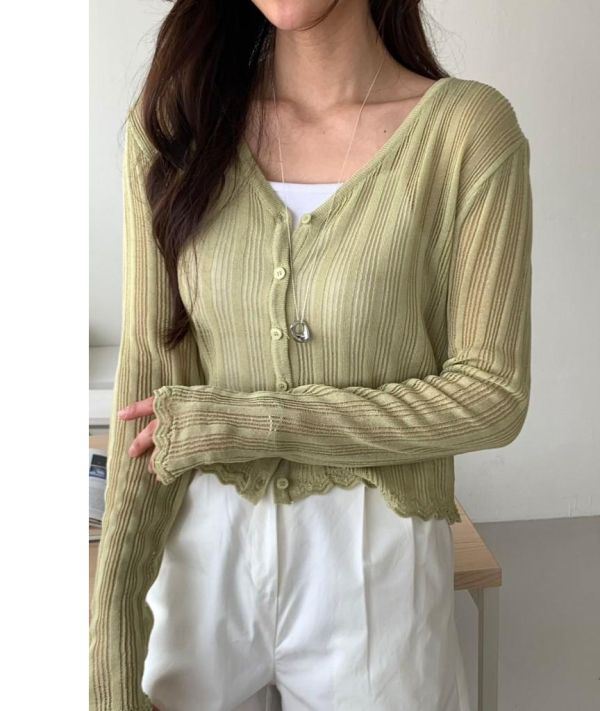 ZinD [ 溫柔透膚花邊薄薄針織衫 ] 5色 2604202 shihslica ZinD,zind,ZD,zooindrawer,zoo in 抽屜,動物園,丹寧,外套,外套富翁,洋裝,韓國襪子,年終慶,雙11,雙12,黑五,百搭,合購價,自訂,春裝,Tshirt,首爾