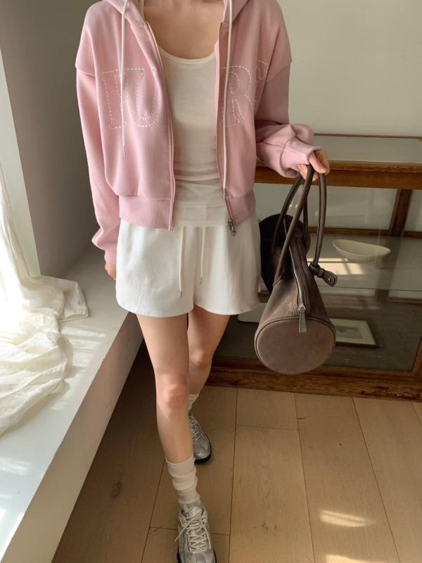 ZinD [ 質感繡字棉質連帽外套 ] 2色 2603121 （shihslica） 