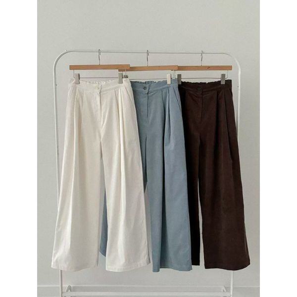 ZinD [ 燈芯絨直筒寬管褲 ] 3色 2511242 