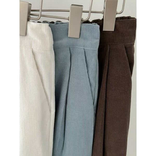 ZinD [ 燈芯絨直筒寬管褲 ] 3色 2511242 