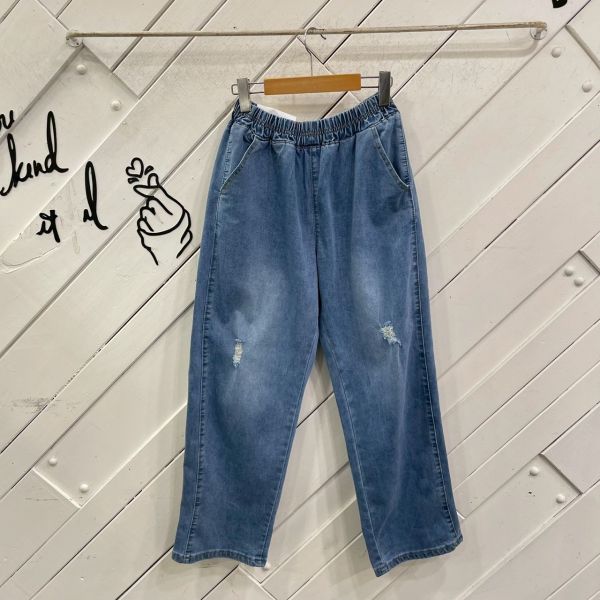 Z in D [ 小破損丹寧休閒老爺褲 ] 2size 2504308 ZinD,zind,ZD,zooindrawer,zoo in drawer,抽屜動物園,丹寧,牛仔外套,外套富翁