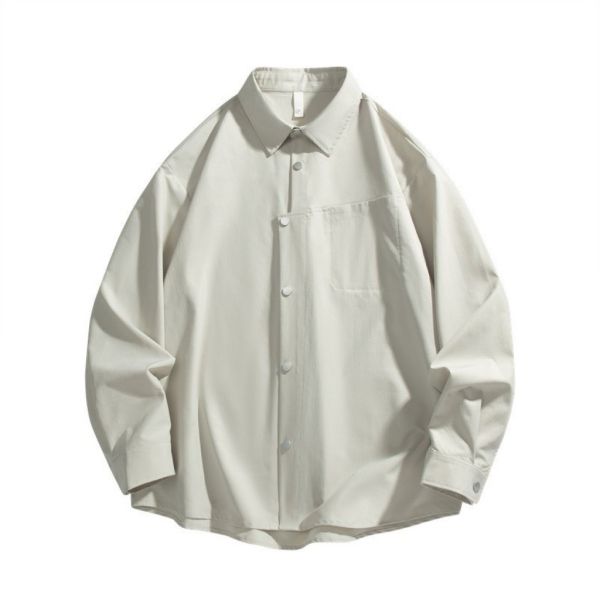 Z in D [ 男裝：設計款排扣襯衫外套 ] 3色 有尺寸 2510154 