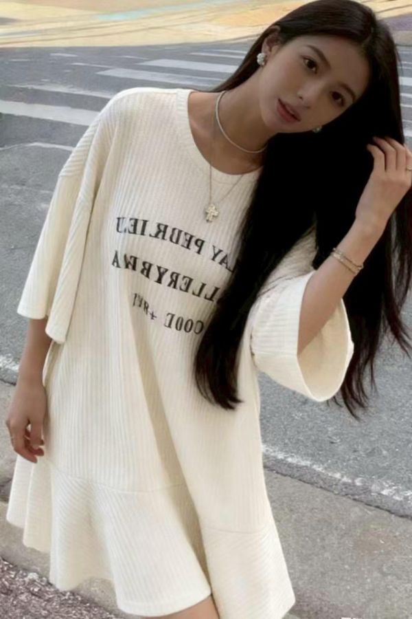 ZinD [ 前英文小裙襬口袋長版棉T ] 3色 2603022 shihslica 