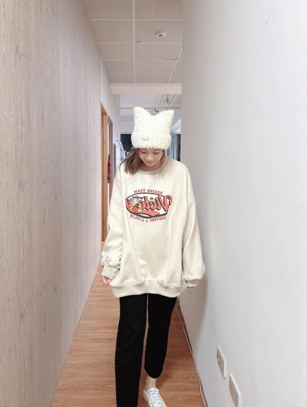 ZinD [ 復古美式風小米奇刷絨暖T ] 2色 2602036 shihslica 