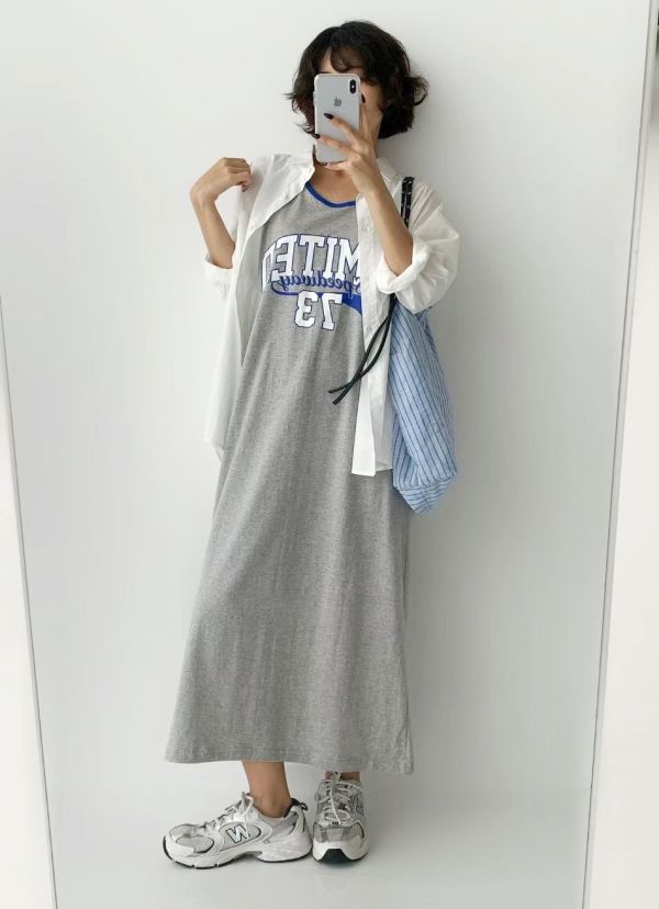 Z in D [ 配色滾邊運東休閒風棉質背心洋裝 ] 3色 2507185 (shihslica) ZinD,zind,ZD,zooindrawer,zoo in drawer,抽屜動物園,丹寧,牛仔外套,外套富翁,洋裝