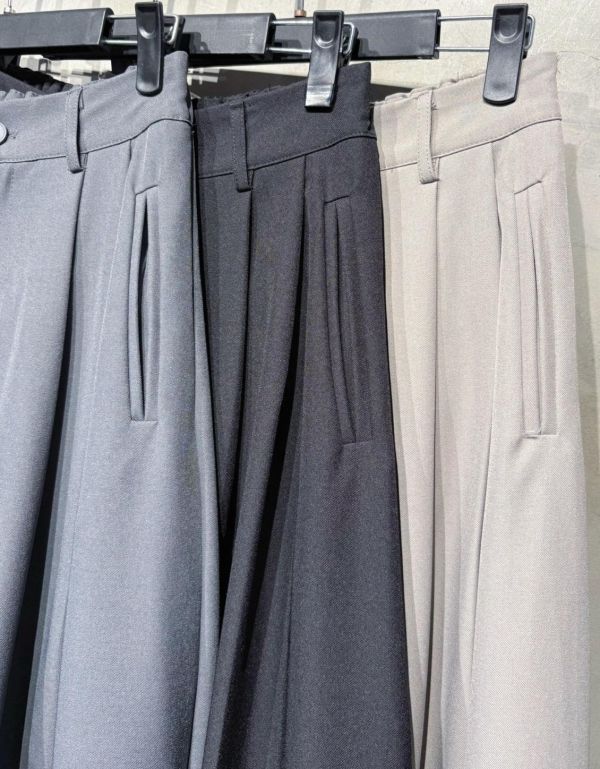 ZinD [ 前壓摺平口袋西裝寬褲 ] 3色 2604172 ZinD,zind,ZD,zooindrawer,zoo in 抽屜,動物園,丹寧,外套,外套富翁,洋裝,韓國襪子,年終慶,雙11,雙12,黑五,百搭,合購價,自訂,春裝,Tshirt,首爾