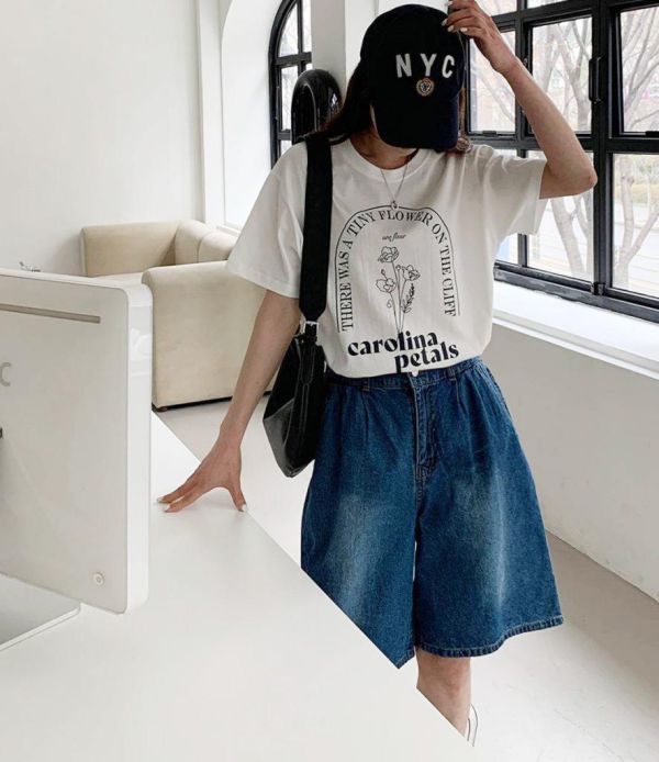 ZinD [ 男孩休閒風格單寧短褲 ] 2色 2604164 ZinD,zind,ZD,zooindrawer,zoo in 抽屜,抽屜動物園,丹寧,裙子,裙子富翁,洋裝,韓國襪子,年終慶,雙11,雙12,黑五,洋裝,合購價,自訂,春裝,Tshirt