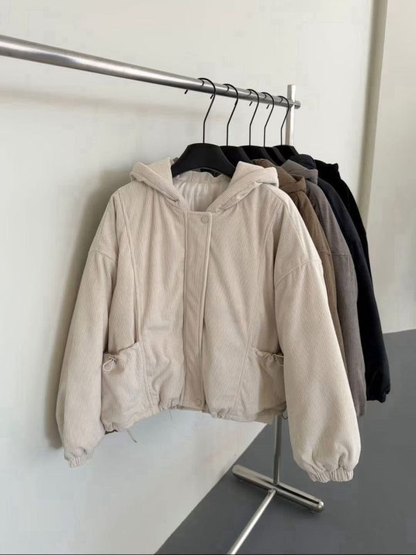 ZinD [ 細燈芯絨連帽暖外套 ] 5色 2512073 （shihslica) 