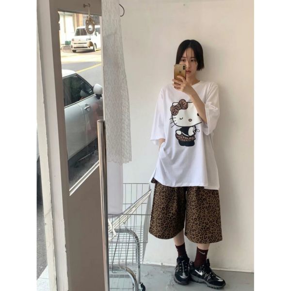 Z in D [ oversize kittycat個性寬Ｔ ] 2色 2508222 (shihslica) ZinD,zind,ZD,zooindrawer,zoo in drawer,抽屜動物園,丹寧,牛仔外套,外套富翁,洋裝
