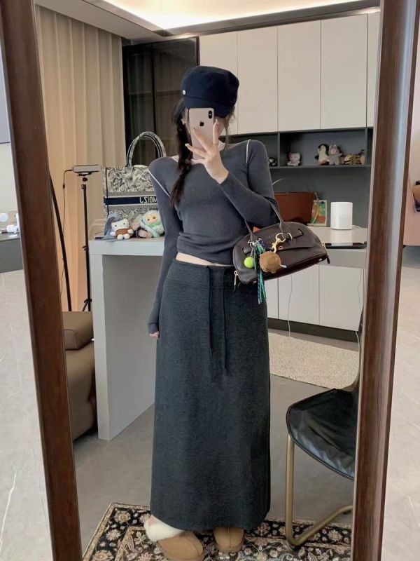 ZinD [ 內刷細絨百搭休閒裙 ] 3色 2512072 