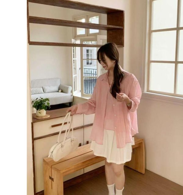 ZinD [ 輕盈棉紗春套裝：細肩背心＋襯衫外罩 ] 8色 2603052 shihslica ZinD,zind,ZD,zooindrawer,zoo in drawer,抽屜動物園,丹寧,牛仔外套,外套富翁,洋裝,韓國襪子,年終慶,雙11,雙12,黑五,週年慶,合購價,自訂款,shihslica,春裝,襯衫,套裝