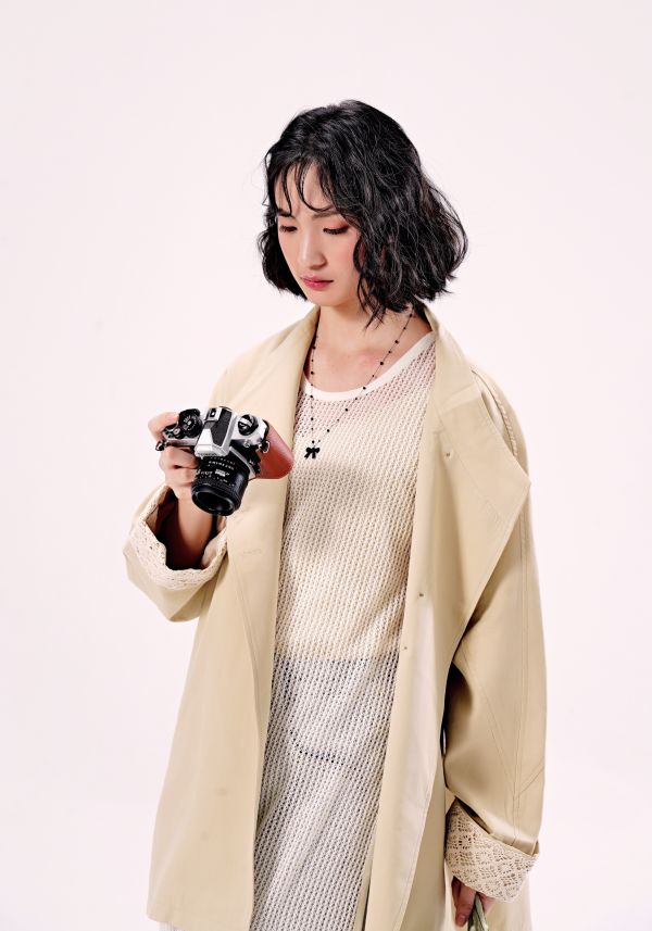 shihslica [ 反摺蕾絲袖口春季風衣外套 ] 3色 2503051 