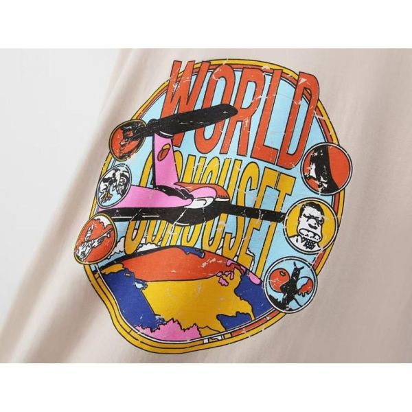 ZinD [ 彩繪漫畫風格中長版Ｔ恤 ] 3色 2605014 ZinD,zind,ZD,zooindrawer,zoo in 抽屜,動物園,丹寧,外套,外套富翁,洋裝,韓國襪子,年終慶,雙11,雙12,黑五,百搭,合購價,自訂,春裝,Tshirt,首爾,正韓,套裝