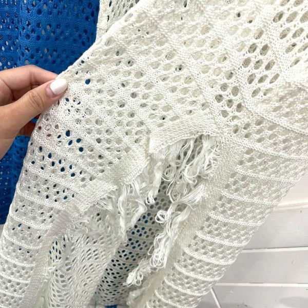 Z in D [ SALE 淨宇穿著款：流蘇鬚邊單開衩摟洞長背心 ] 2色 2505062 (shihslica) 