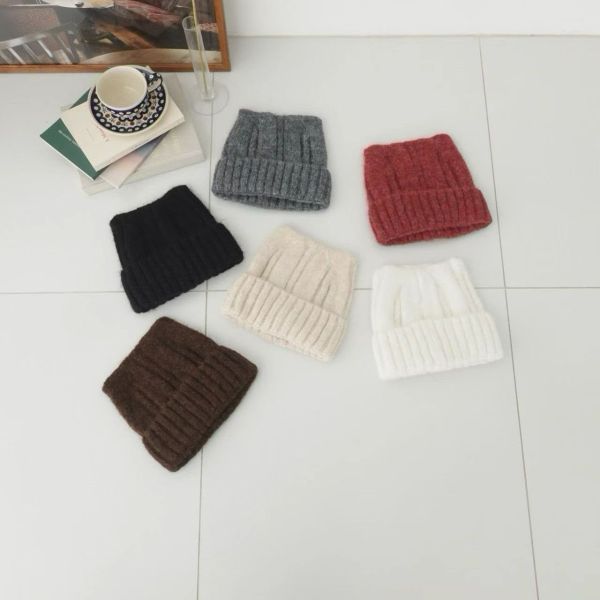 ZinD [ 毛線針織小貓耳帽 ] 6色 2512043 ZinD,zind,ZD,zooindrawer,zoo in drawer,抽屜動物園,丹寧,牛仔外套,外套富翁,洋裝,韓國襪子