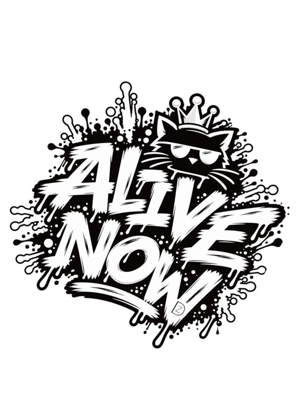 Z in D [ 男女自訂紀念B款Ｔ：Alive Now ] 3size 2色 2610221B ZinD,zind,ZD,zooindrawer,zoo in drawer,抽屜動物園,丹寧,牛仔外套,外套富翁,洋裝,T恤,T-shirt,男裝,情侶裝