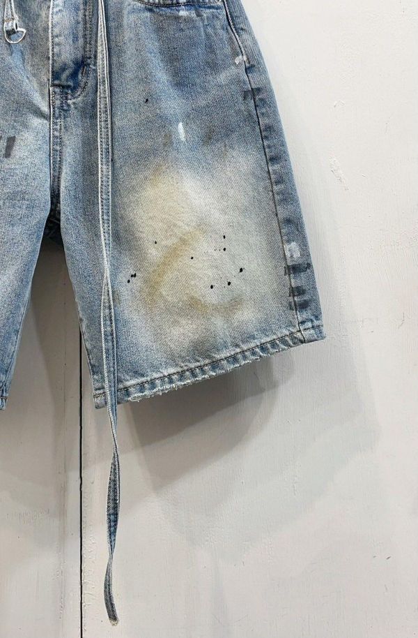 ZinD [ 做舊質感休閒丹寧五分褲 ] 4尺寸 2603231 shihslica ZinD,zind,ZD,zooindrawer,zoo in 抽屜,抽屜動物園,丹寧,裙子,裙子富翁,洋裝,韓國襪子,年終慶,雙11,雙12,黑五,永恆慶,合購價,自訂,春裝,Tshirt