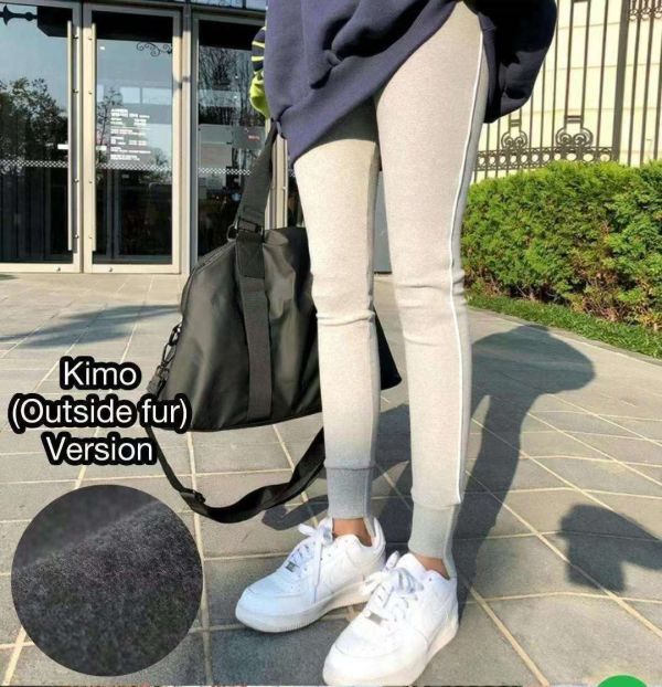 ZinD [ 韓製褲腳設計內刷毛運動合身褲 ] 3色 25 ZinD,zind,ZD,zooindrawer,zoo in drawer,抽屜動物園,丹寧,牛仔外套,外套富翁,洋裝,韓國襪子