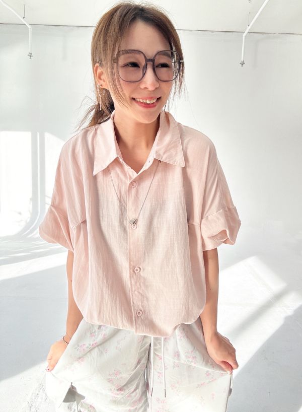 Z in D [ 衣襬抽繩抓摺袖立體薄衫 ] 4色 2507232 (shihslica) ZinD,zind,ZD,zooindrawer,zoo in drawer,抽屜動物園,丹寧,牛仔外套,外套富翁,洋裝