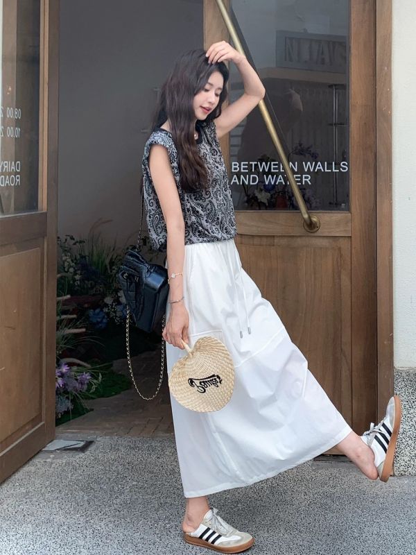 Z in D [ 斜紋布大口袋氣球裙 ] 3色 2510011 ZinD,zind,ZD,zooindrawer,zoo in drawer,抽屜動物園,丹寧,牛仔外套,外套富翁,洋裝