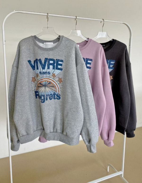 Z in D [ 星星彩虹復古美式寬Ｔ ] 3色 2511042 shihslica ZinD,zind,ZD,zooindrawer,zoo in drawer,抽屜動物園,丹寧,牛仔外套,外套富翁,洋裝,韓國襪子