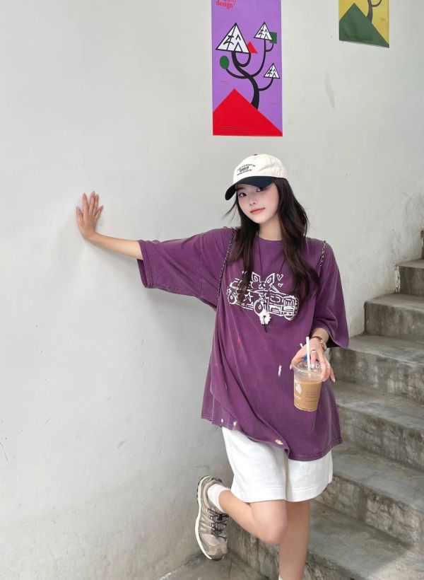 Z in D [ 開車小精靈彩點棉Ｔ ] 4色 2509243 ZinD,zind,ZD,zooindrawer,zoo in drawer,抽屜動物園,丹寧,牛仔外套,外套富翁,洋裝