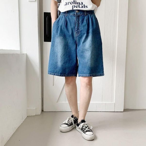 ZinD [ 男孩休閒風格單寧短褲 ] 2色 2604164 ZinD,zind,ZD,zooindrawer,zoo in 抽屜,抽屜動物園,丹寧,裙子,裙子富翁,洋裝,韓國襪子,年終慶,雙11,雙12,黑五,洋裝,合購價,自訂,春裝,Tshirt