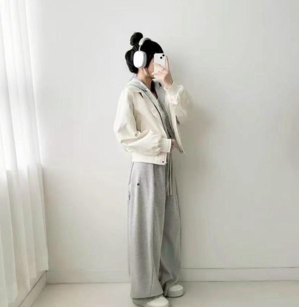 ZinD [ SALE 假兩件連帽帥氣皮革夾克 ] 3色 2609083 ZinD,zind,ZD,zooindrawer,zoo in 抽屜,動物園,丹寧,外套,外套富翁,洋裝,韓國襪子,年終慶,雙11,雙12,黑五,百搭,合購價,自訂,春裝,Tshirt,首爾