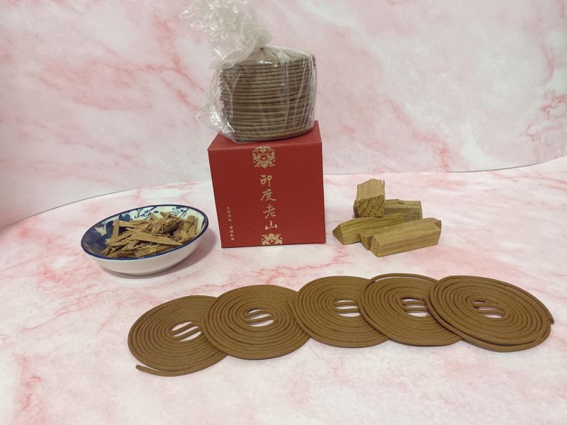 【印度老山檀香＊４時小盤香】可工廠取。求財求道。靜坐打坐。禪修。微盤香。４Ｈ環香。小香環。水沈香。沉思冥想 印度老山小盤香