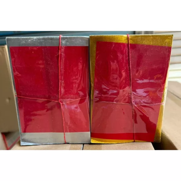 上海金／上海銀＊招財金紙．補財庫．環保金紙。金箔。銀箔。初一十五．初二十六．金箔元寶。神明元寶紙。祭祖掃墓。好兄弟 單支＊上海金／銀