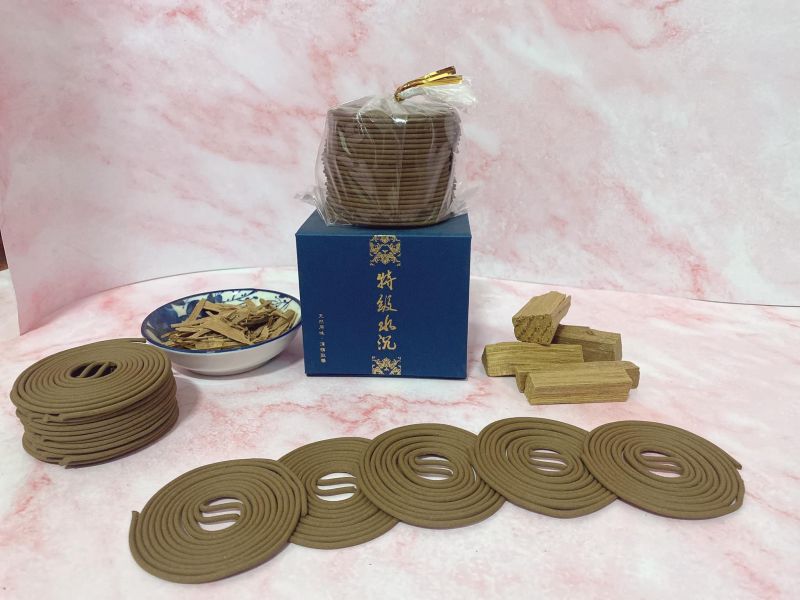 【馬拉ok沉香＊４時小盤香】可工廠取。求財求道。靜坐打坐。禪修。微盤香。４Ｈ環香。小香環。水沈香。沉思冥想 馬拉ok沉香小盤香