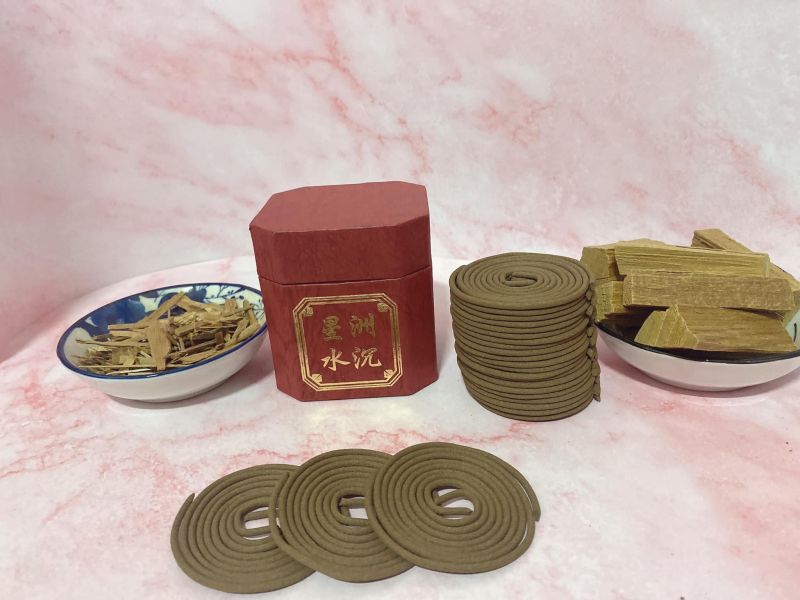 微小盤香2小時（星洲水沉）（星洲沉／沉香／水沉／微小盤香／２時小盤香／靜坐） 星洲微盤香