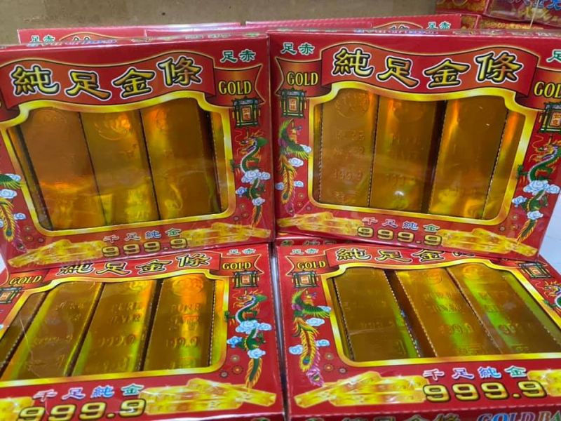 整件＊大元寶／大金磚／小元寶／小金條＊８０～４００入 整件＊元寶＊金條