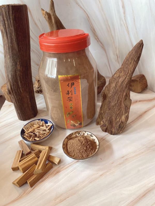伊利安沉粉兩斤（罐裝）＄７００【可工廠取】（印尼沉／無抽） 伊利安沉粉