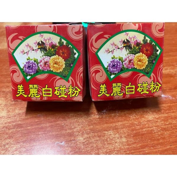 碰粉 / 七娘媽 / 胭脂碰粉 / 白色（１盒１０元） 單盒＊碰粉