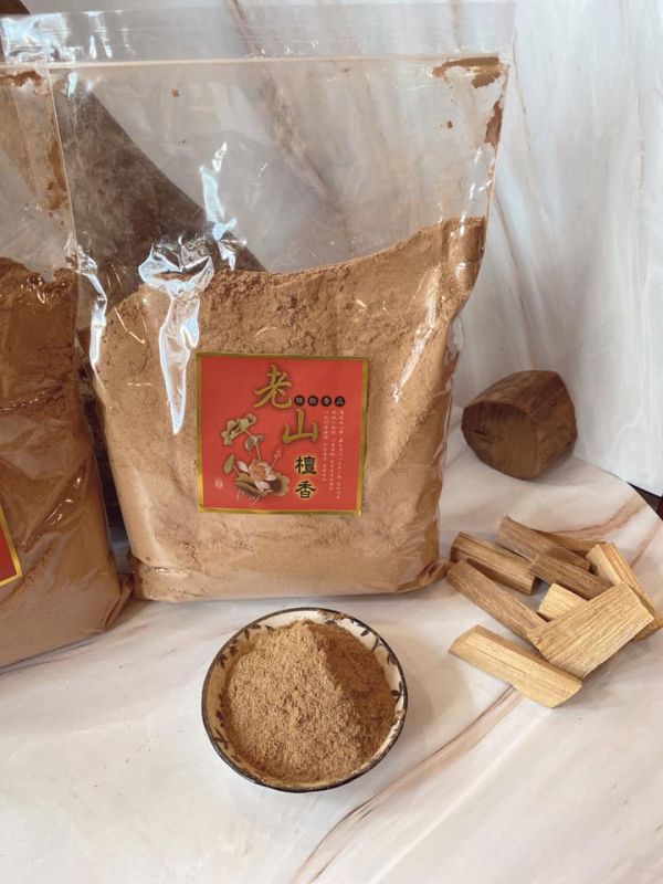 老山粉／老山頭粉【可工廠試~取】３線產區．一台斤裝．古邦檀香．澳大利亞雪梨．天然奶香．壇香粉．束柴粉．除障淨粉 老山頭粉