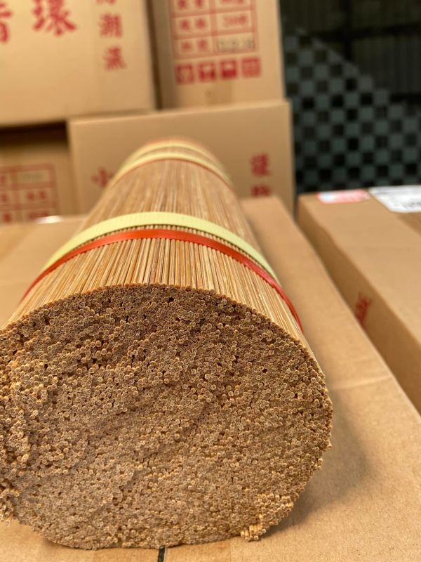 製香材料－竹腳【１級茶竹】一捆650元＊可製作線香立香 香腳