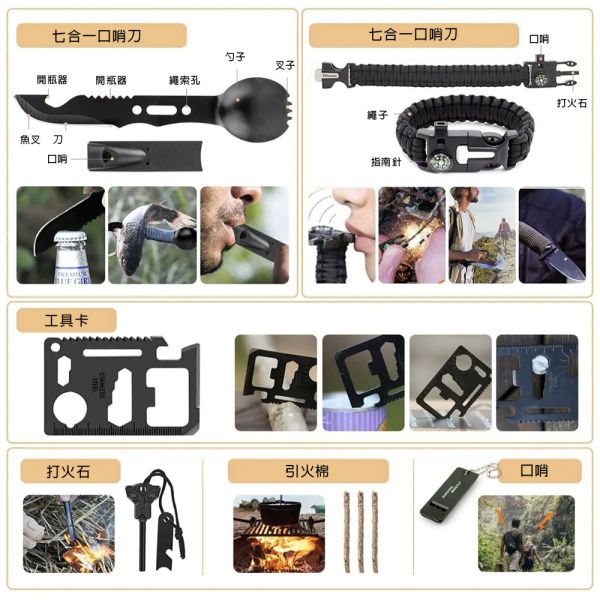 【Chill Life】防災救難包 防災救難包  緊急避難包