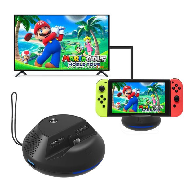 任天堂 SWITCH HDMI 散熱便攜式轉接底座 轉接大螢幕 