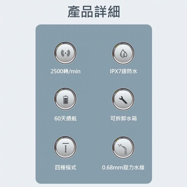 預購【高階款無線電動沖牙機】  洗牙機 家用洗牙器 分離式水箱 USB充電 沖牙機,沖牙器,洗牙器,洗牙機,潔牙器,家用,沖牙洗牙