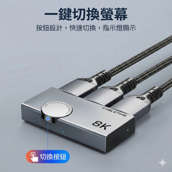 [CABLETIME] 8K60Hz 多螢幕轉換器 