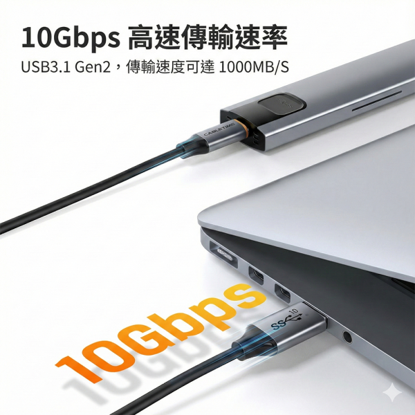 [CABLETIME] 3A USB TO TYPE-C 充電線 