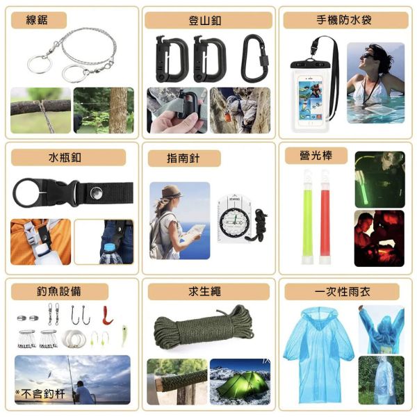 【Chill Life】防災救難包 防災救難包  緊急避難包