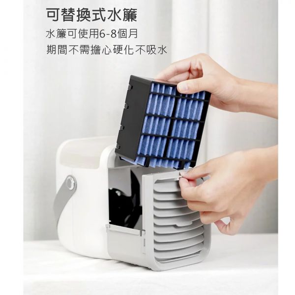 【現貨】無印風噴霧水冷空調扇 手提隨身風扇 微型冷氣 夜燈 水冷空調風扇 冷風扇 三段風 可手提 可加精油 USB充電 手提冰冷扇,水冷扇,隨身風扇,風扇,冷氣,迷你冷氣,小型冷氣,微型冷氣,夜燈,空調風扇,冷風扇