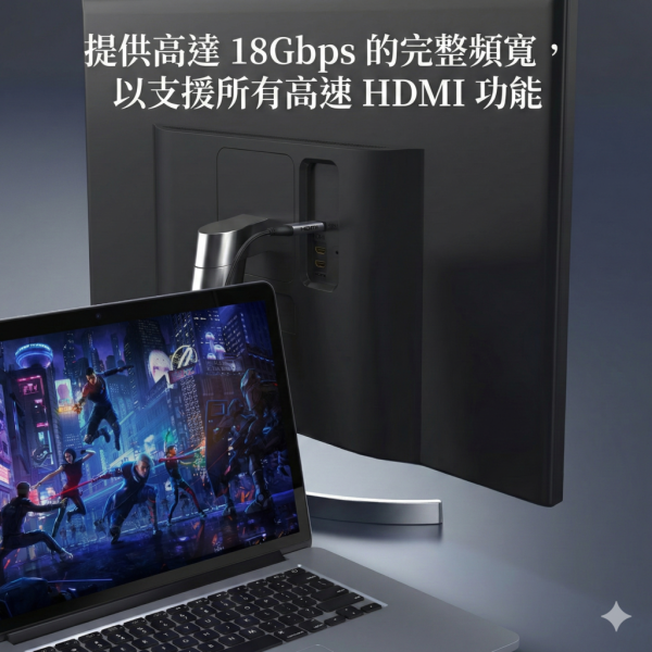 [CABLETIME] 4K60Hz TYPE-C TO HDMI 影音傳輸線 