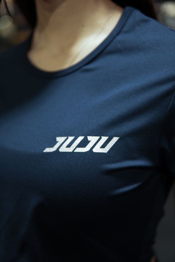 WOMAN FIGHTING TEE-霧藍 