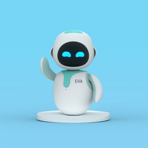 【 Eilik｜桌面型陪伴機器人 】無厘頭的爆笑日常！喜怒哀樂陪你大鬧耍寶，快來認養快樂萌寵！ 