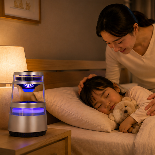 【Qualitell｜X2 Ultra 五感誘捕滅蚊燈】光/頻/溫/味/流五感誘捕，模擬替身人肉血包 