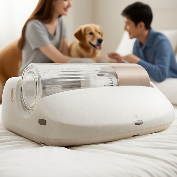 【 Creatulize X1｜床面清潔機器人 】奶油白新色登場！會跑、會拍、會殺菌的聰明機器人，讓你床面清潔從此 0 手動、0 死角！ 