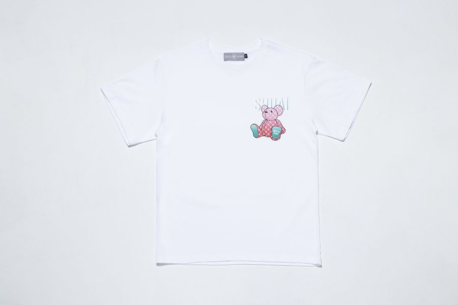 Girl 熊萌出擊Tee｜棉花熊奶 shuai,甩甩,生活,運動,衣服,穿搭,女孩,系列,熊熊,白色